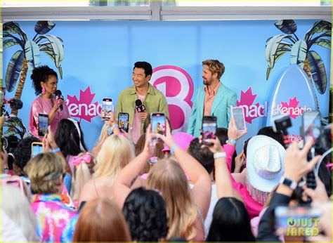 Ryan Gosling And Simu Liu Bring Their Kenergy To Canada For Barbie