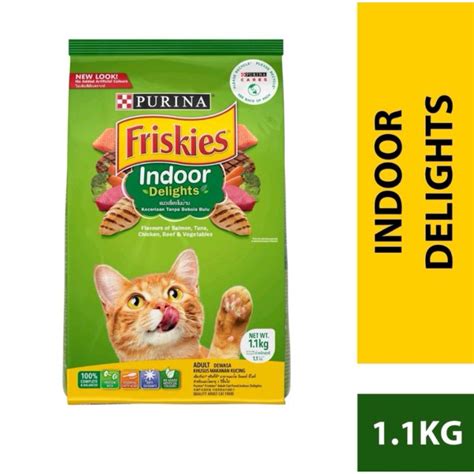 MAKANAN KERING KUCING DEWASA ADULT DRY CAT FOOD FRISKIES INDOOR