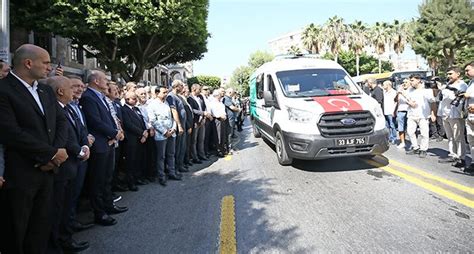 Şehit polis memuru Sedat Gezer son yolculuğuna uğurlandı