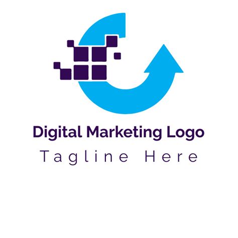 Digital Marketing Logo Template Postermywall