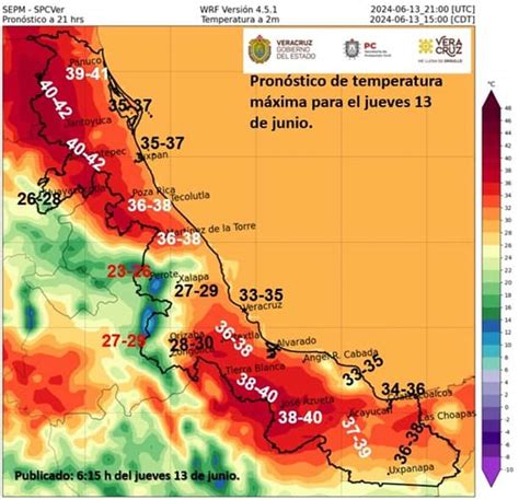 As Estar El Clima En Veracruz Este Jueves De Junio