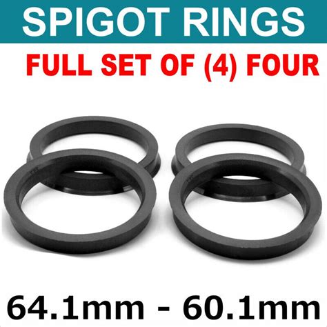 64 1 60 1 SET OF 4 SPIGOT RINGS For Alloy Grelly UK