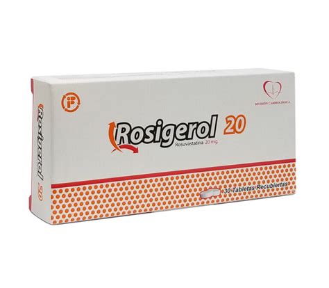 Rosigerol 20Mg Tabletas FarmaciaRD