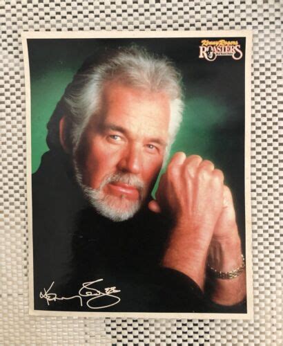 Kenny Rogers Signed Autographed Photo Country Music Legend 8”x10” Ebay