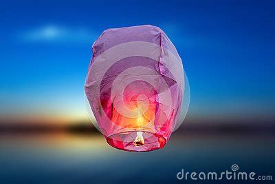 Balloon Fire Sky Lantern Flying Lanterns Hot Air Balloons Lantern Flies Up Highly In The Sky