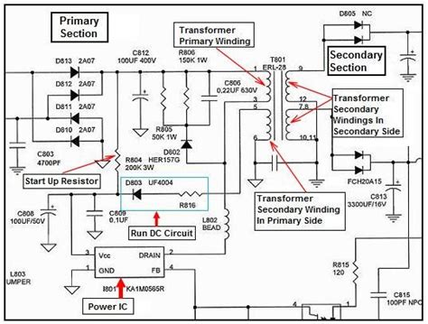 Led Tv Smps Circuit Diagram Circuit Diagram