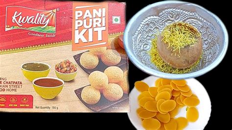 Kwality Pani Puri Kit Kwality Instant Pani Puri Kit How To Make