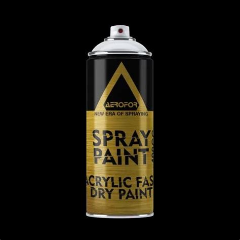 High Gloss Aerofor Acrylic Fast Dry Spray Paint Packaging Type Can