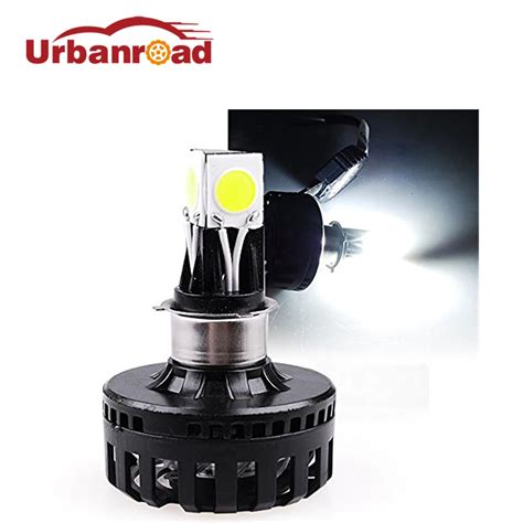 Buy H4 12v Led Motorcycle Headlight Bulb Hi Lo High Low Beam 18w 1800lm H4