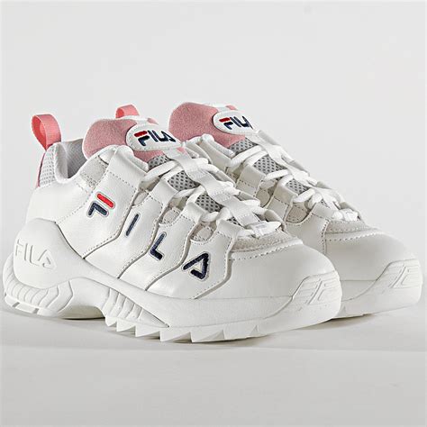 Fila Baskets Femme Countdown Low 1010751 White Rosebloom