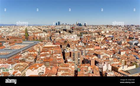 Madrid Cityscape, HDR Image Stock Photo - Alamy