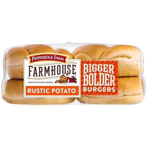 Pepperidge Farm Rustic Potato Hamburger Buns 8 Ct 20 Oz Shipt