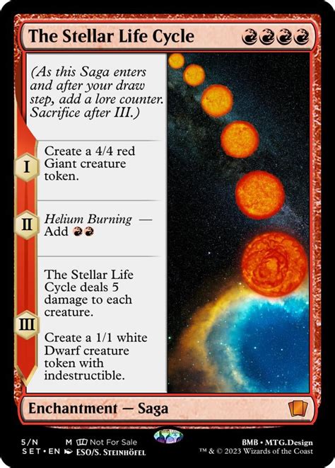 The Stellar Life Cycle : r/custommagic