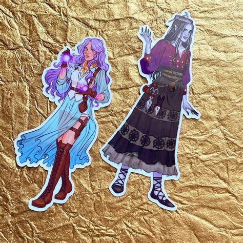 Critical Role Stickers Bell S Hells Etsy