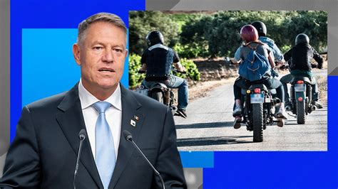 Iohannis a promulgat legea care scutește conducătorii de motociclete să