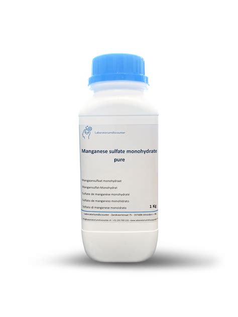 Sulfate De Mangan Se Ii Monohydrat Cas Achat Mangan Se