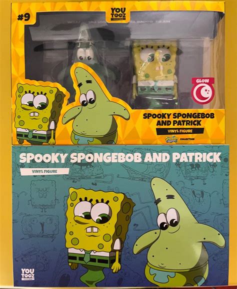 Youtooz Spooky Spongebob And Patrick 興趣及遊戲 玩具 And 遊戲類 Carousell