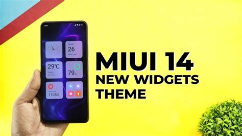 MIUI 14 New Widgets Theme For Redmi Poco Xiaomi Device Animated