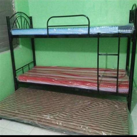 Double Deck Bunk Bed With Uratex Foam 30x30x75 Free Delivery Ncr Shopee Philippines