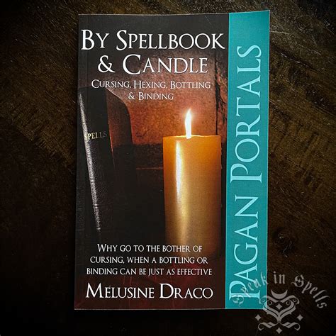 By Spellbook Candle Pagan Portals Speak In Spells Wicca