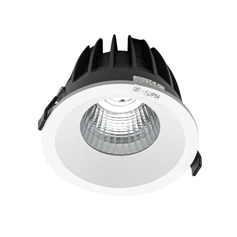 Rezzo Wpuszczana Lampa Sufitowa Bia A Rednica Cm Led K