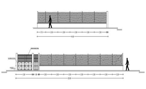 An Architectural Drawing Shows The Exterior And Facade Of A Building