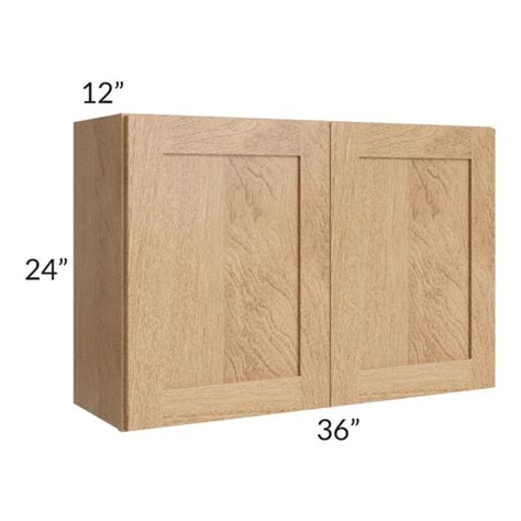 Midtown Timber Shaker 36x24 Wall Cabinet The Rta Store