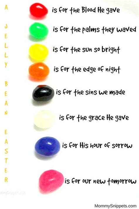 How To Use Jelly Beans To Teach Kids The Easter Story