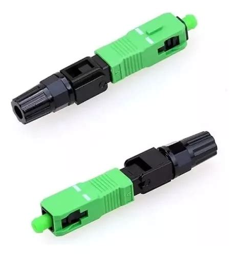 Conector Fast R Pido Fibra Ptica Verde Ftth Sc A C Nf E Mercadolivre