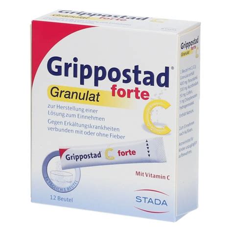 Grippostad C Forte Granulat Central Apotheke W Rgl