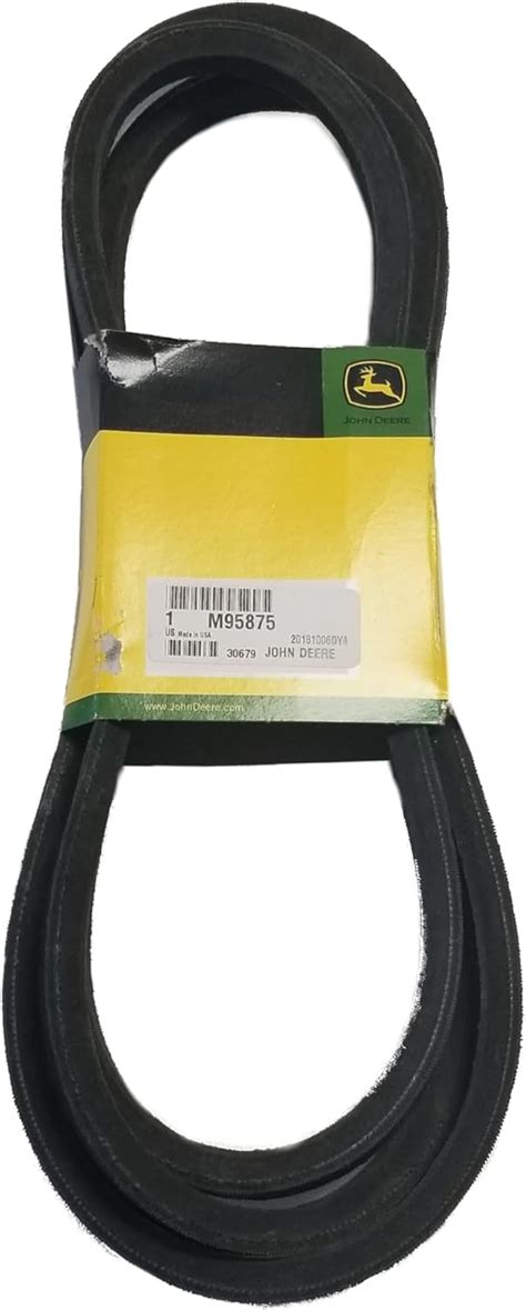 John Deere M95875 Secondary 38 48 Deck Drive Belt F510