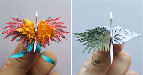 I Folded And Decorated An Origami Crane Every Day For 1000 Days