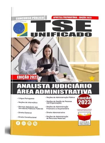 Apostila Concurso Tse Unificado Analista Judici Rio Rea