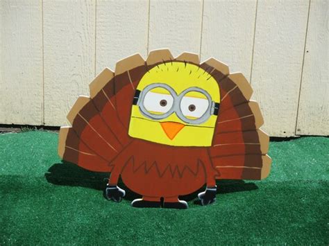 Items similar to Minion Thanksgiving Turkey Sign on Etsy