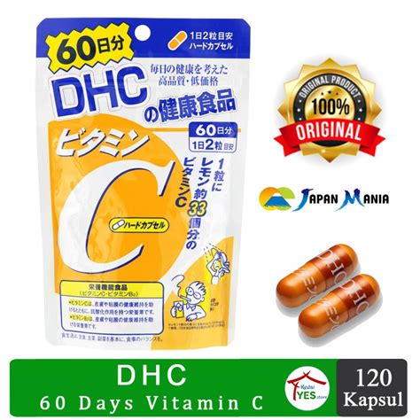 Jual Dhc Vitamin C Original For Days Shopee Indonesia