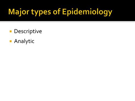 Ppt Epidemiology Powerpoint Presentation Free Download Id1880610