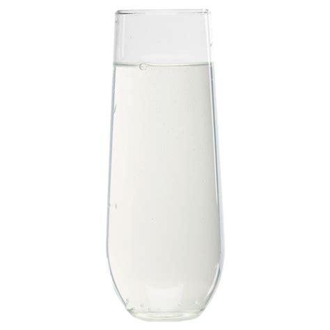 Libbey 228 8 5 Oz Stemless Flute Glass 12 Case