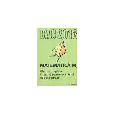 Bacalaureat Matematica M Ghid De Pregatire Intensiva Pentru