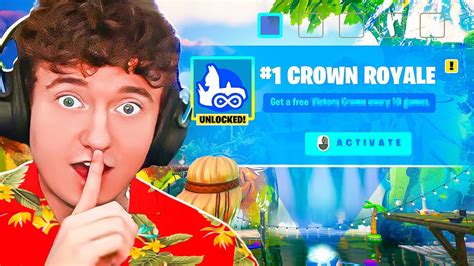 I Found A Secret Way To Get Crown Wins In Fortnite SUMMER UPDATE