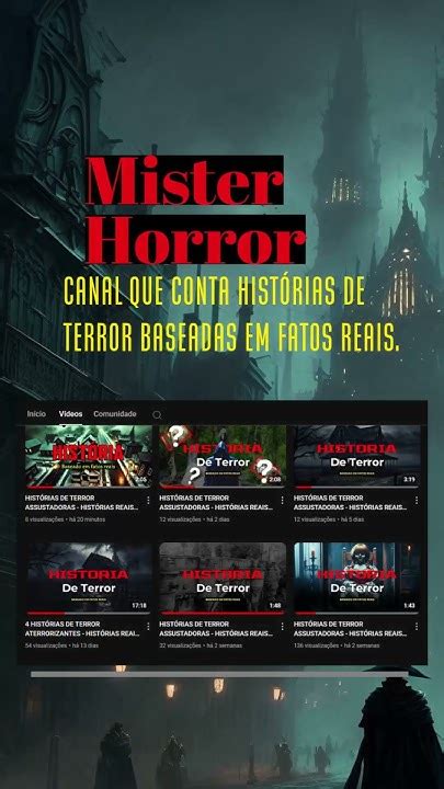 História De Terror Fatos Reais - História de terror baseado em fatos reais #historiasefatos # ...