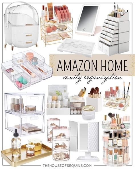 Bath And Vanity Organization From Amazon The House Of Sequins