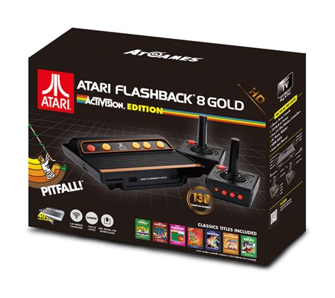 Atari Flashback 8 Gold Activision Edition 2017 The Official Game