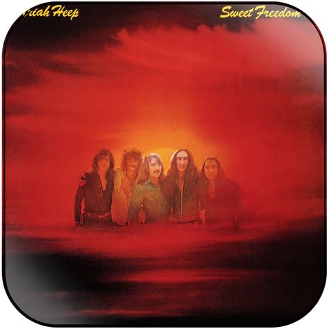 Uriah Heep Sweet Freedom Album Cover Sticker Album Cover Sticker