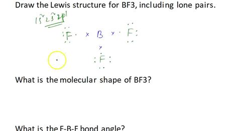 Bf3 Lewis Structure Molecular Geometry