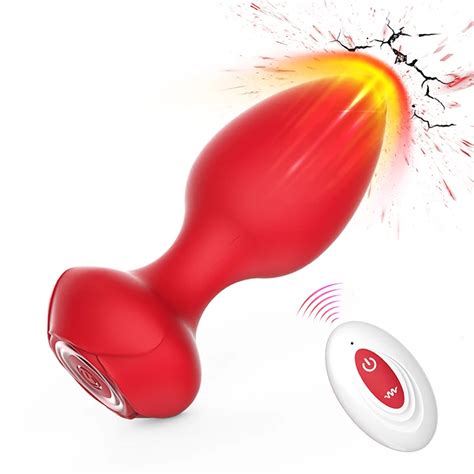 Anal Plug Vibrator For Men Butt Plug Portable Massager Wireless Remote Control Dildo Vibration