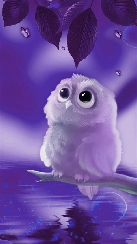 Cute Real Owls Wallpaper