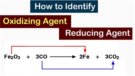 How To Identify Oxidizing Agent And Reducing Agent In Redox Reaction