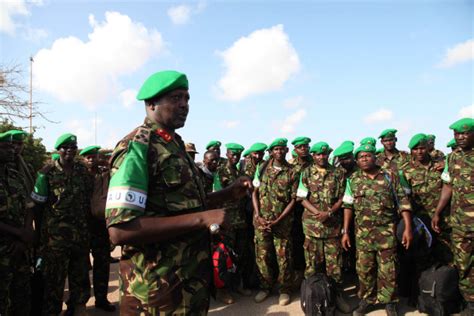 Amisoms Kenyan Troops Rotate In Kismayo Amisom