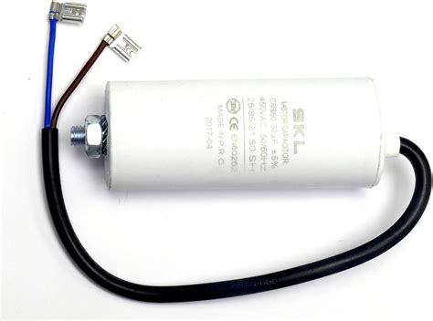 Condensador de motor MKP 30uF condensador 30 0µF 450VAC CBB60 con