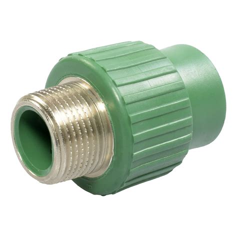 Conector Macho De Pulgada Verde Tuboplus The Home Depot M Xico